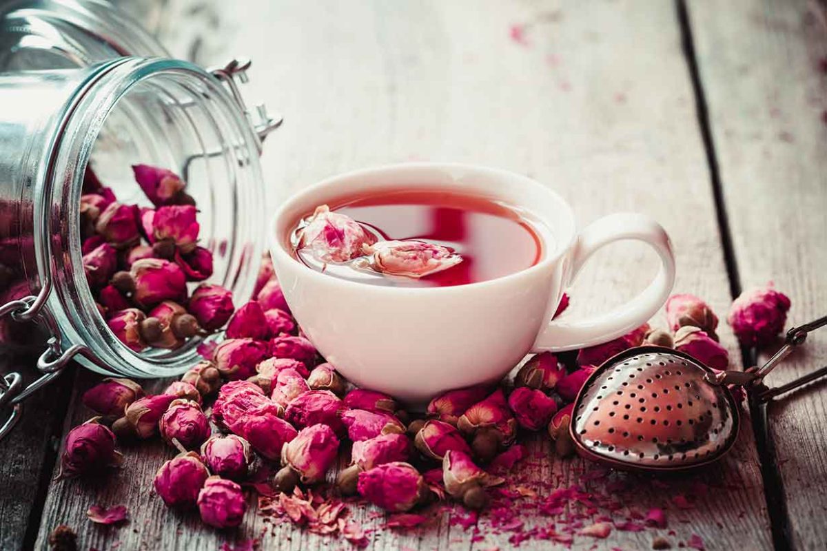 چای گل رز